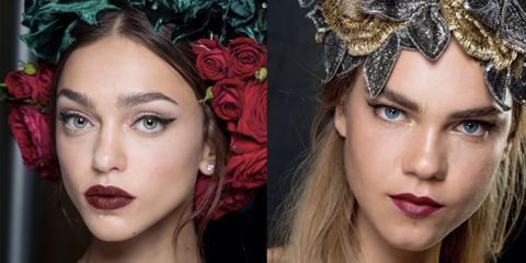 Dolce & Gabbana AW17 Couture Beauty