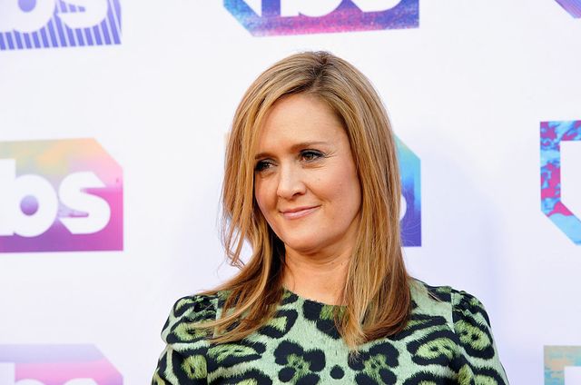 V host/comedian Samantha Bee attends TBS's A Night Out With - For Your Consideration event at The Theatre at Ace Hotel on May 24, 2016 in Los Angeles, California | ELLE UK