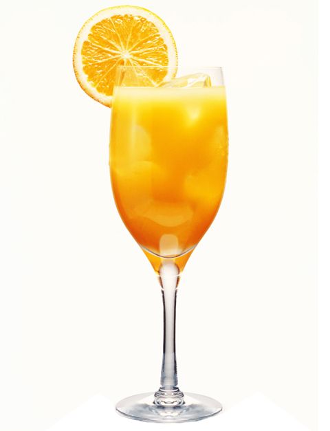 Drink, Orange drink, Juice, Alcoholic beverage, Fuzzy navel, Orange juice, Non-alcoholic beverage, Distilled beverage, Cocktail garnish, Cocktail, 