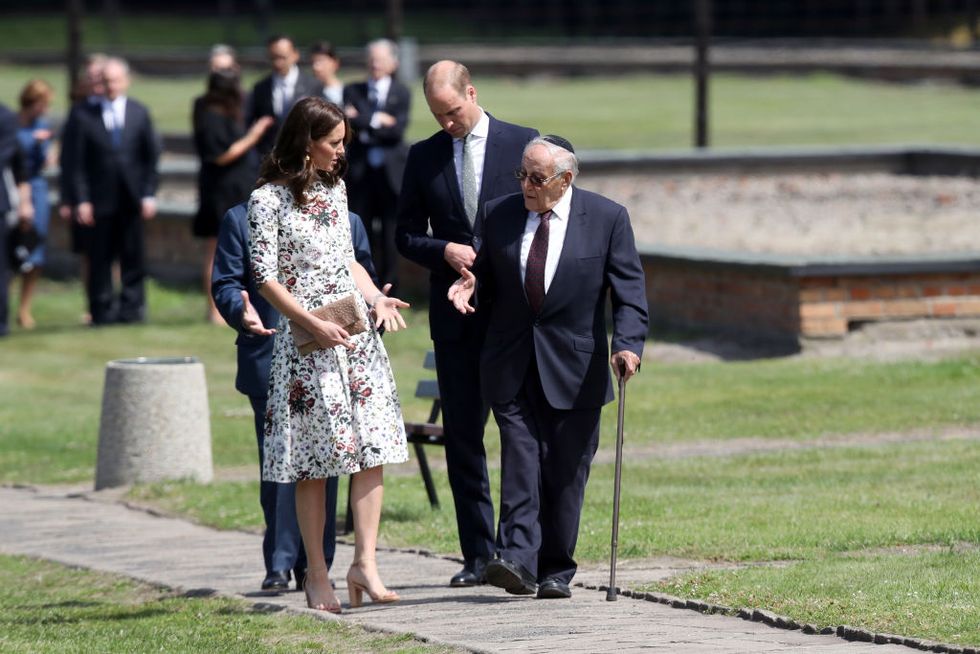 Prince William, Kate Middleton visit Polish concentration camp