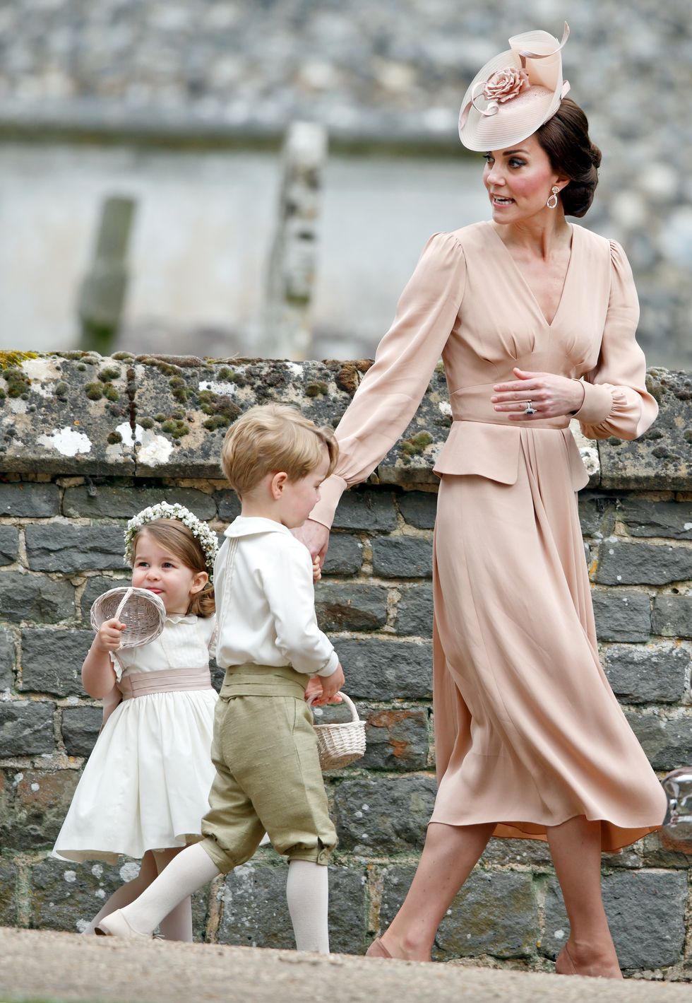 Kate Middleton at Pippa Middleton Wedding dressed in Alexander Mcqueen