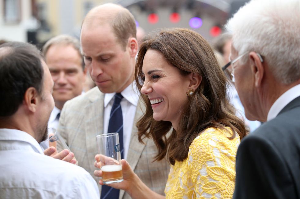 Prince William, Kate Middleton taste beer