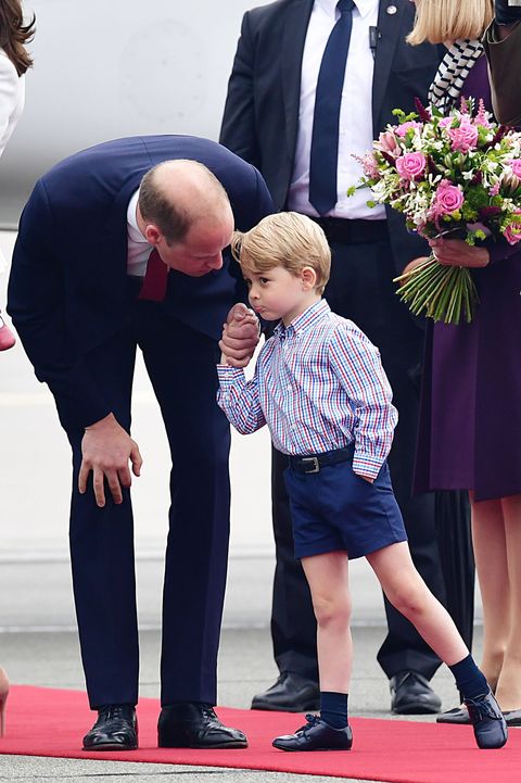 Prince William, Prince George arrive in Warsaw ahead of the five-day state visit