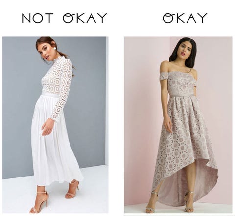 What Not To Wear A Wedding Image