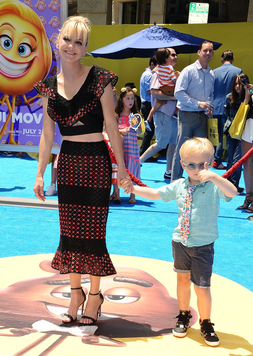 Anna Faris and Jack