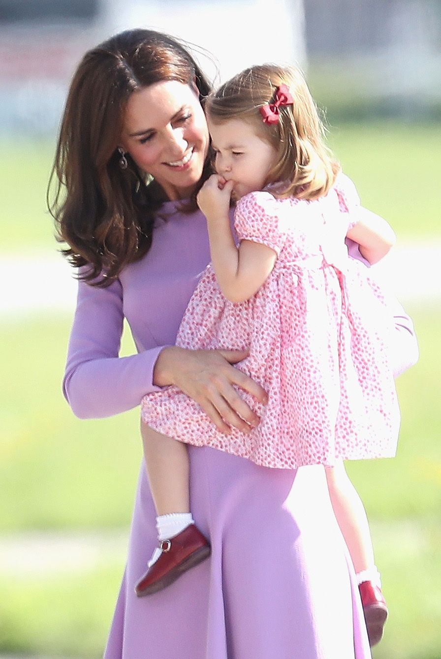 Kate Middleton and Princess Charlotte | ELLE UK