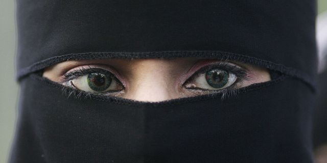Woman in Burka | ELLE UK