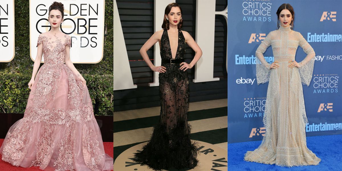 Great Outfits in Fashion History: Lily Collins Pairs Her