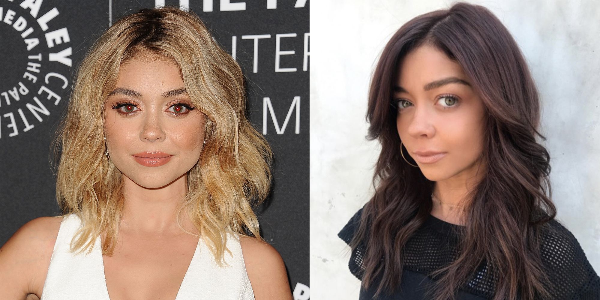 Celebrity Hair Transformations Long Short Brunette Blonde