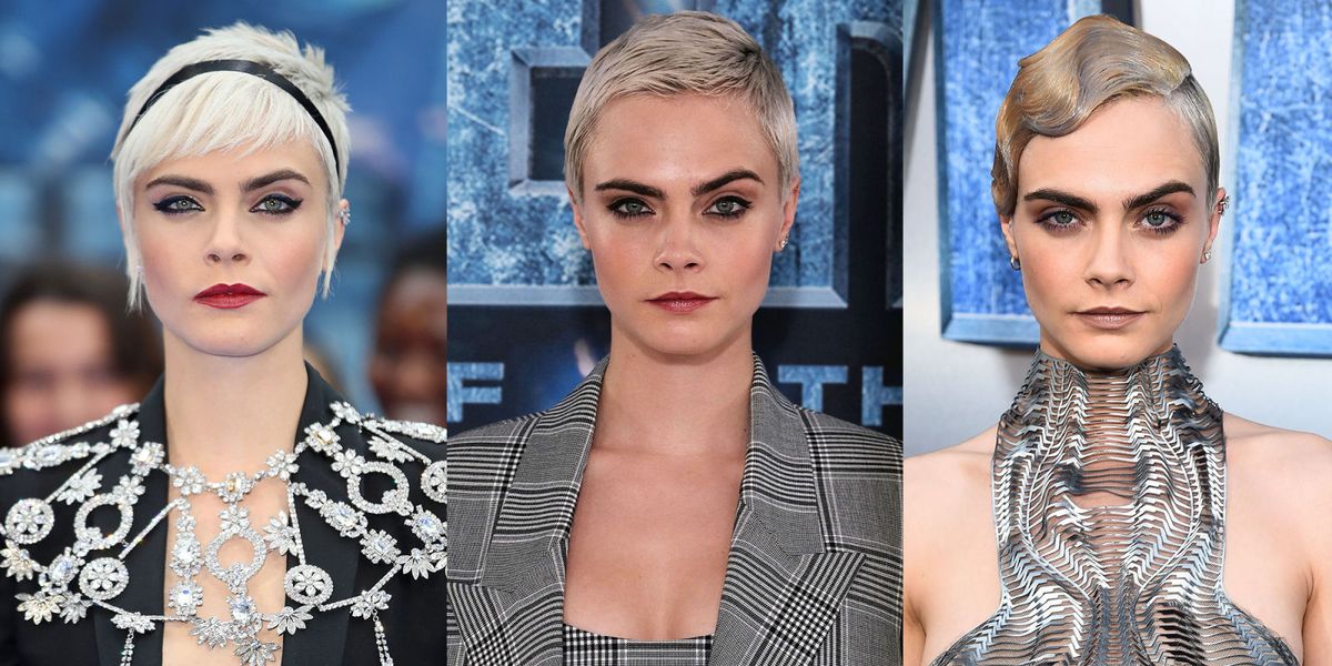 system snorkel hår How To Accessorise A Pixie Cut Like Cara Delevingne