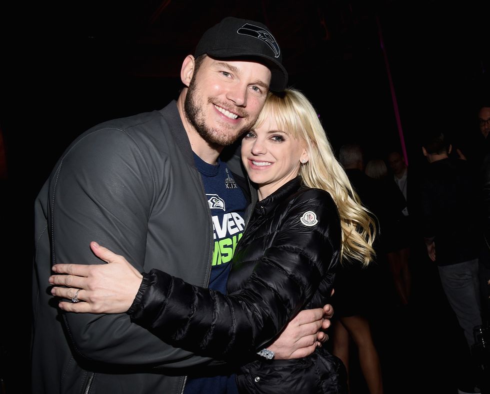 Anna Faris and Chris Pratt | ELLE UK