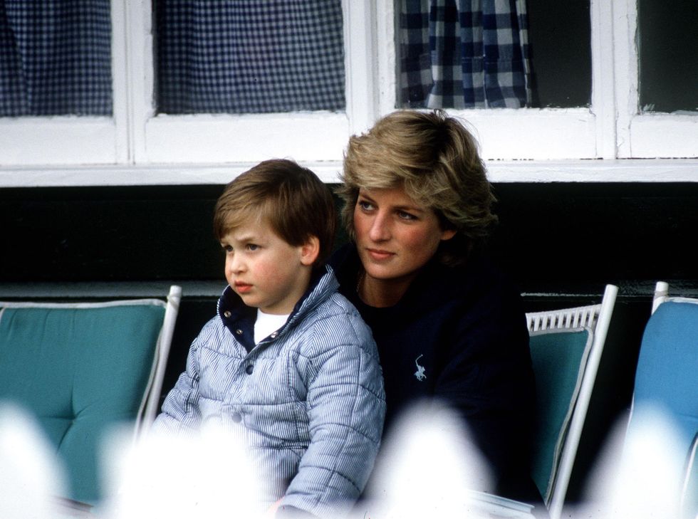 Prince William and Princess Diana | ELLE UK