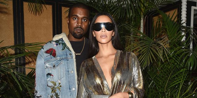 Kanye West and Kim Kardashian | ELLE UK