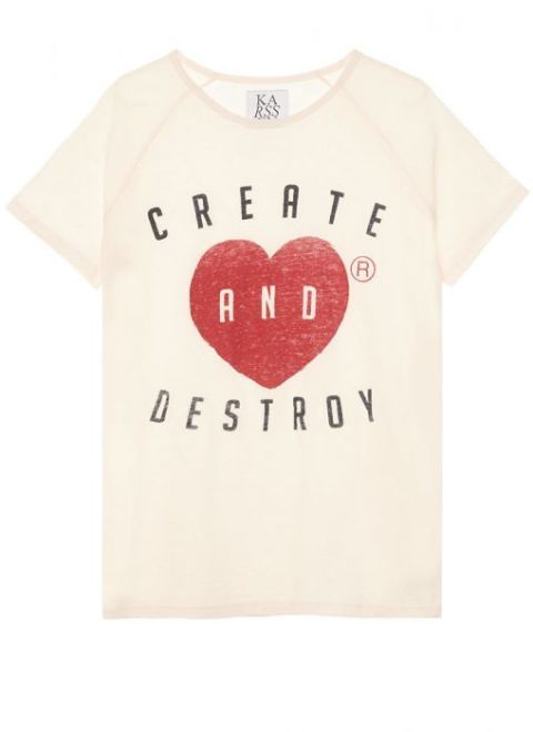 T-shirt, Clothing, White, Product, Red, Text, Top, Sleeve, Pink, Font, 
