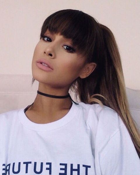 Ariana Grande Songs Ariana Grande Bangs And Glasses