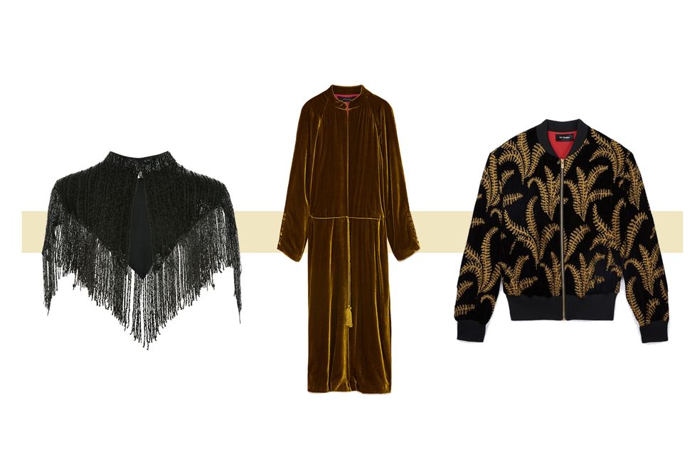 Luxe textured jackets and kimonos