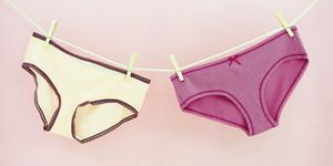 Women's underwear hanging on clothes line | ELLE UK