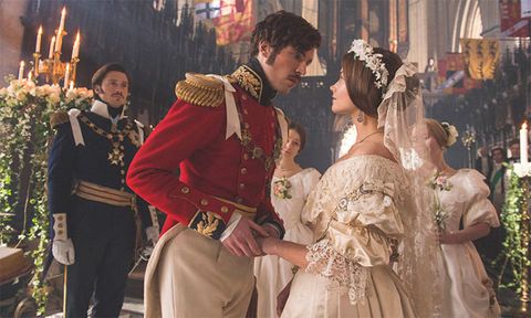 Queen Victoria and Pirnce Albert wedding, Victoria ITV