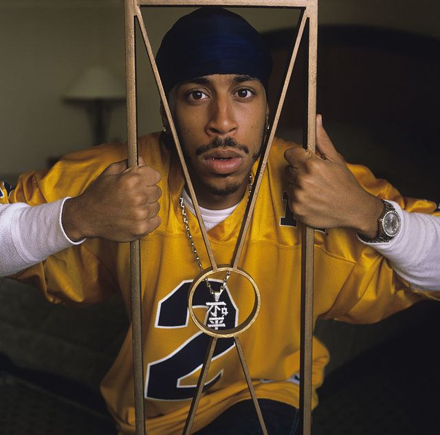 Posed portrait of rapper Ludacris (Chris Bridges) in 2001 | ELLE UK