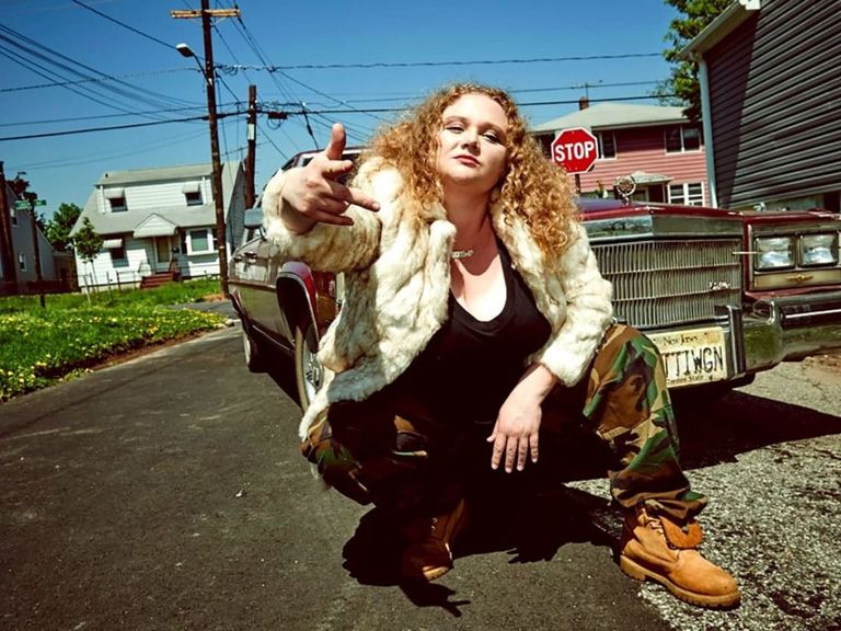 Patti Cake$ stars Danielle Macdonald as a plus-sized white girl from New Jersey who seeks to leave the bleak circumstances of her life behind to find success in a rap career | ELLE UK