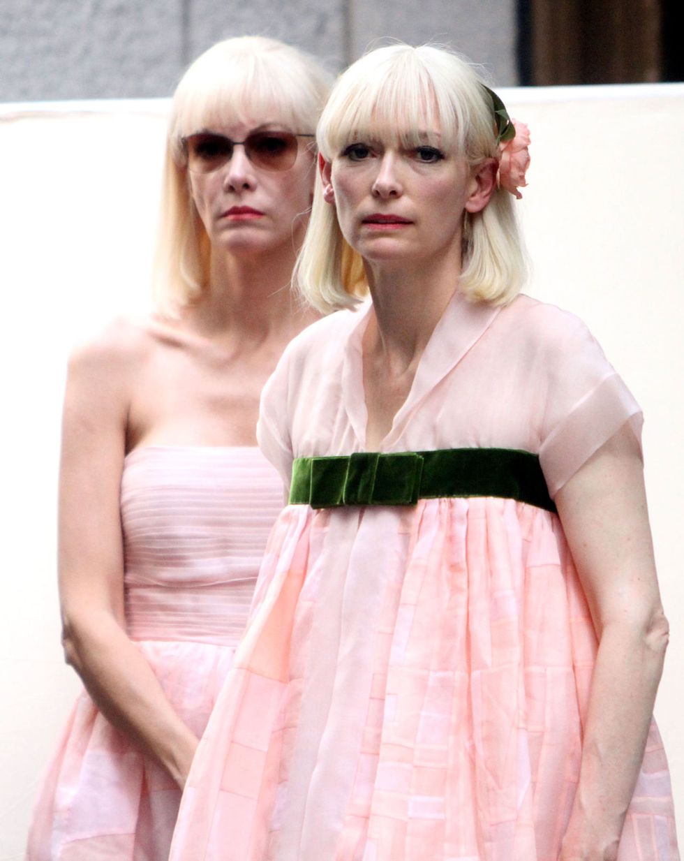 <p>Just two ladies playing a villain <a href="http://www.marieclaire.com/celebrity/news/a27321/tilda-swinton-okja-villain-ivanka-trump/" target="_blank" data-tracking-id="recirc-text-link">based on a certain "daughter from a dubious dynasty."</a> </p>