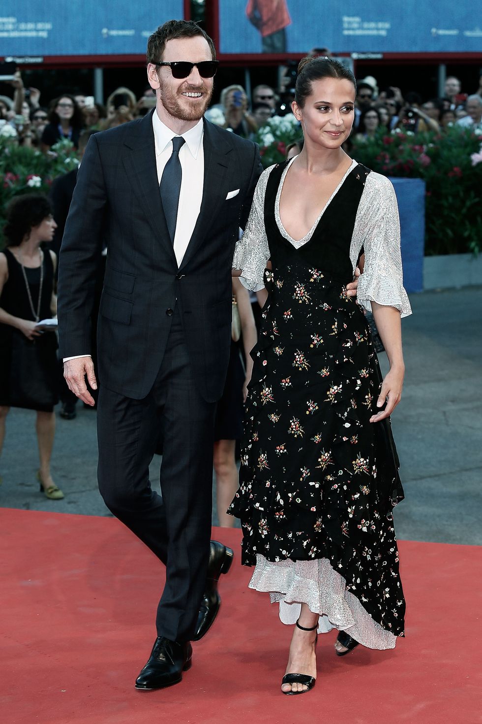 Michael Fassbender and Alicia Vikander at the Venice Film Festival 2016