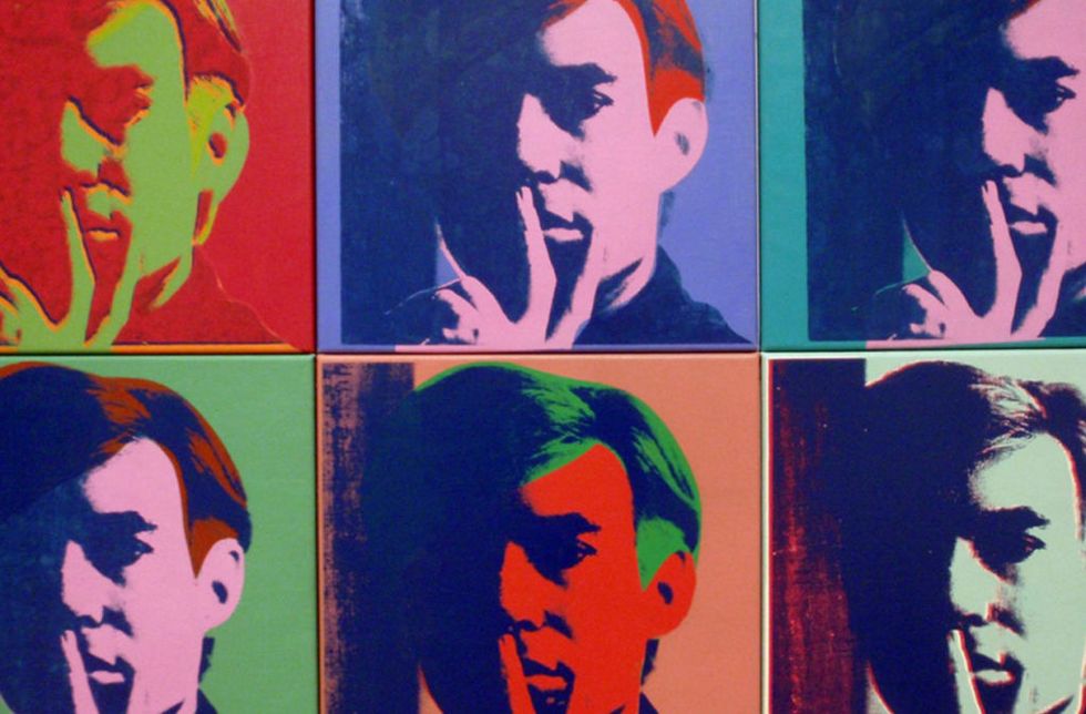 Self By Andy Warhol Licensed by Dreamtime, Rise gallery, Croydon