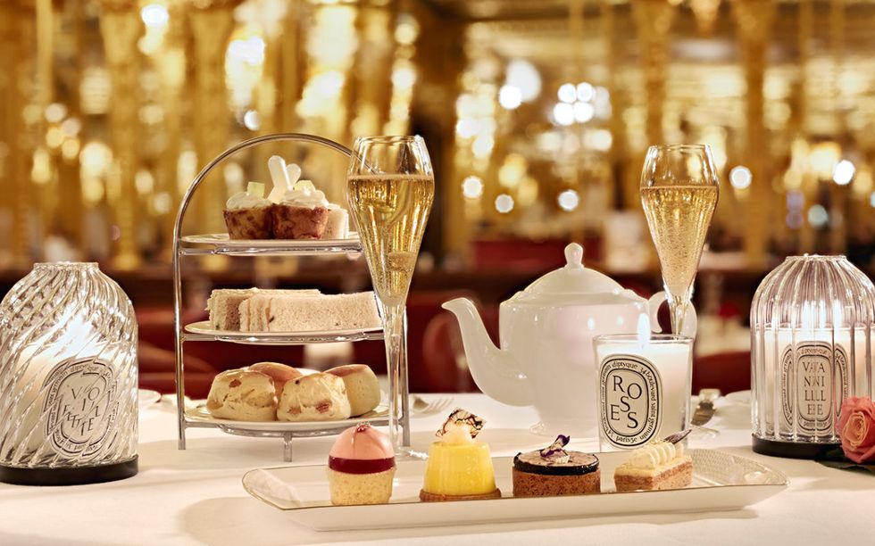 Hotel Cafe Royal, London,  Diptyque afternoon tea