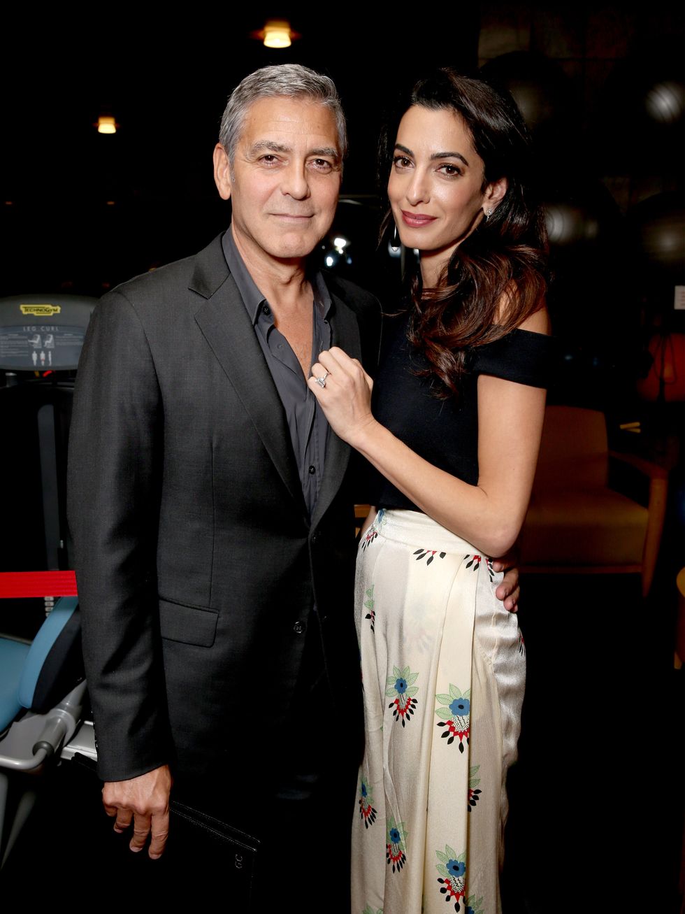 George Clooney and Amal | ELLE UK