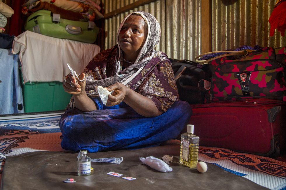 FGM Woman Survivor in Somalia | ELLE UK
