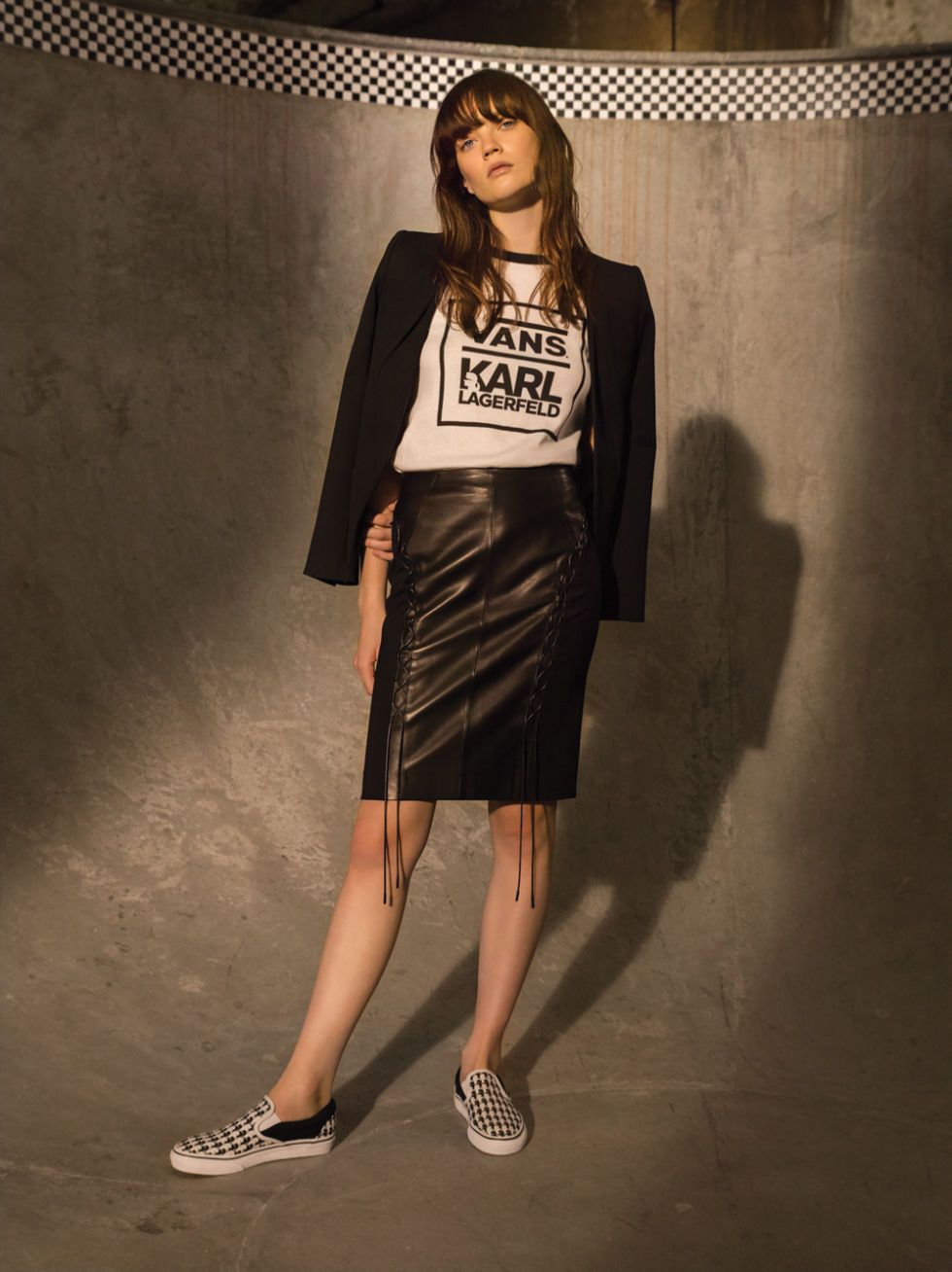 ELLE Exclusive Your First Look At The Karl Lagerfeld x Vans Collection