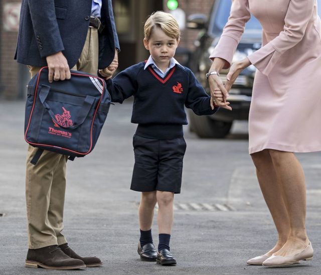 Prince George starts primary school