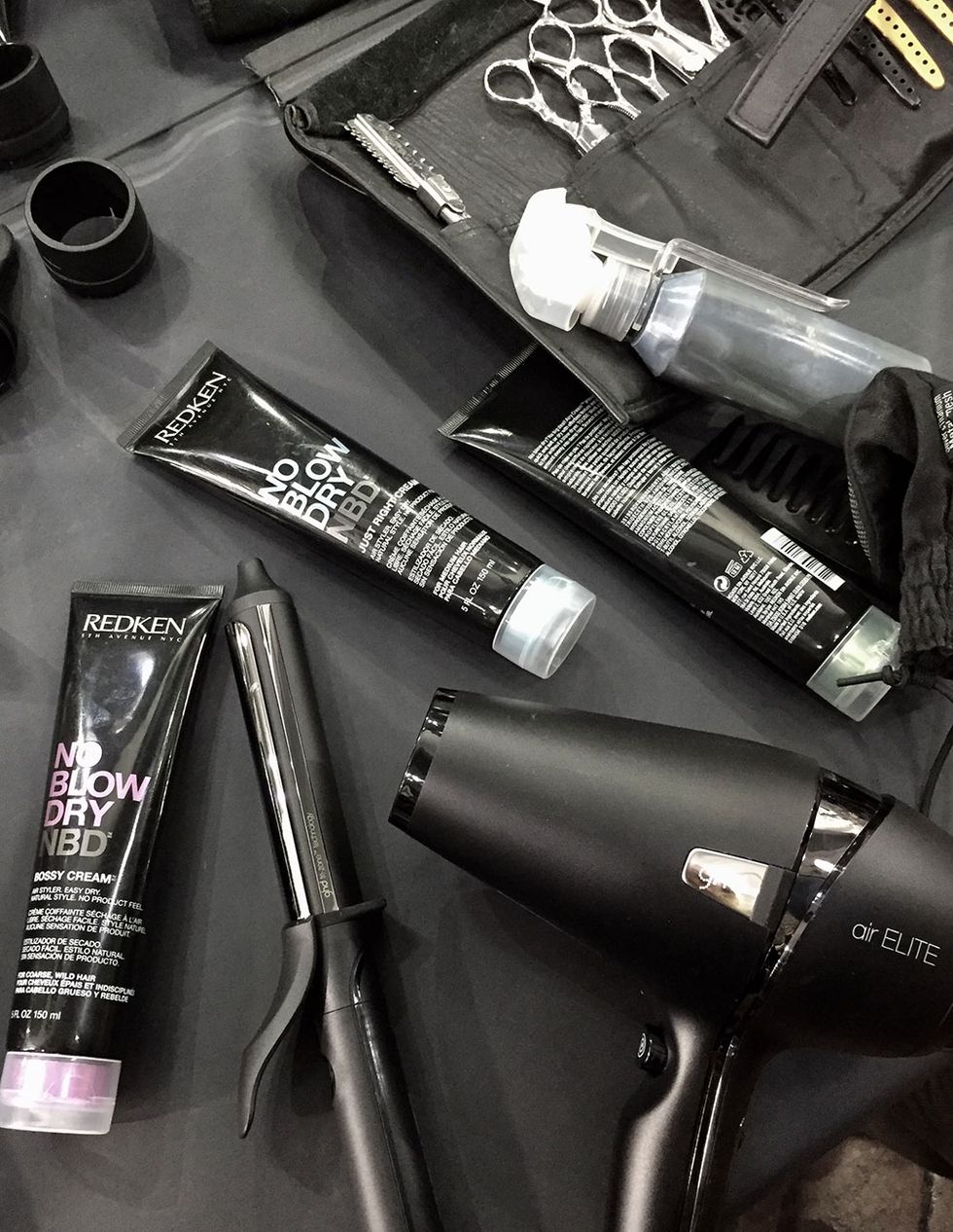 GHD and Redken Backstage Alexander Wang SS18