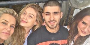 Gigi Hadid Zayn Malik Yolanda Hadid Trisha Malik