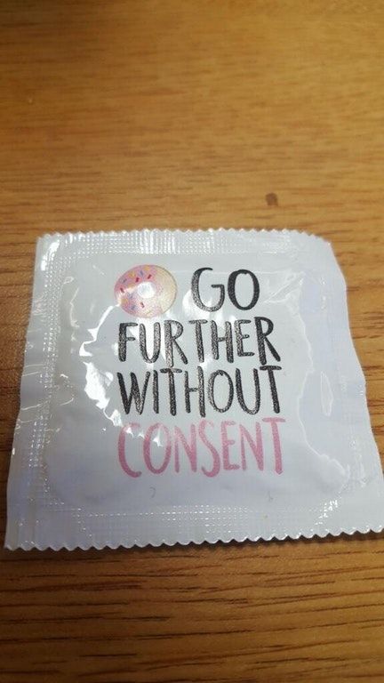 Condom wrapper | ELLE UK