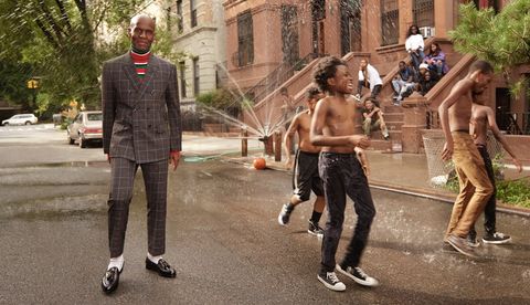 Gucci announces its Cruise 2018 Men's Tailoring Advertising Campaign, featuring Daniel 'Dapper Dan' Day | ELLE UK