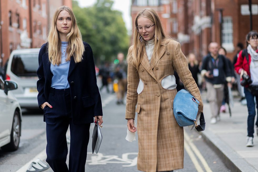 Pernille Teisbaek street style london fashion week ss18