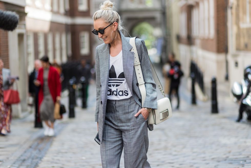 blazer london fashion week street style ss18