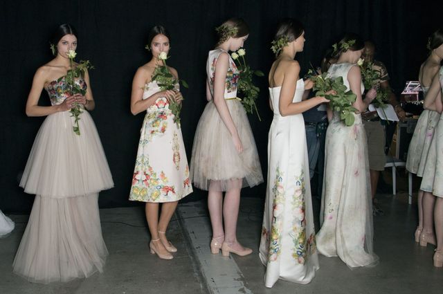 wedding dresses multiple lengths bridal fashion week