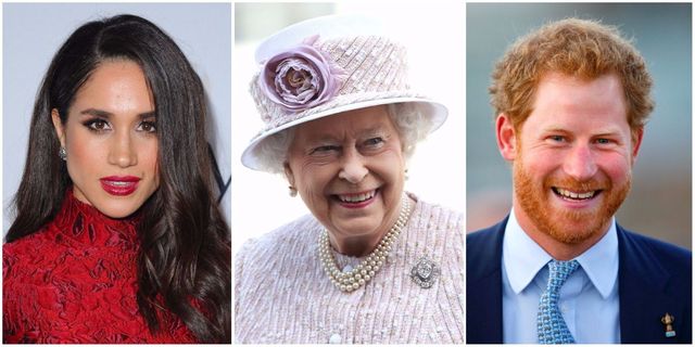 Meghan Markle, The Queen, Prince Harry | ELLE UK