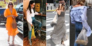 String bag street-style trend