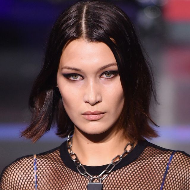 Bella Hadid Shows Off Platinum Blonde Hair In Tight Curls For New Fashion  Shoot