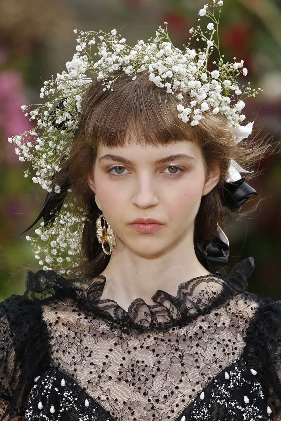 <p>Finally, for a wedding or a particularly important Thursday, my favorite hair look&nbsp;of all time: <a href="http://www.marieclaire.com/fashion/a28044/rodartes-spring-2018-collection-flower-crowns/" target="_blank" data-tracking-id="recirc-text-link">Rodarte's explosion of ribbon and&nbsp;baby's breath and cascading hair</a><span class="redactor-invisible-space" data-verified="redactor" data-redactor-tag="span" data-redactor-class="redactor-invisible-space"><a href="http://www.marieclaire.com/fashion/a28044/rodartes-spring-2018-collection-flower-crowns/"> and cascading hair</a>. Ain't it purdy?&nbsp;</span></p><p><span class="redactor-invisible-space" data-verified="redactor" data-redactor-tag="span" data-redactor-class="redactor-invisible-space"><em data-redactor-tag="em" data-verified="redactor">Shop similar: ASOS, $19</em></span></p><p><span class="redactor-invisible-space" data-verified="redactor" data-redactor-tag="span" data-redactor-class="redactor-invisible-space"><strong data-redactor-tag="strong" data-verified="redactor">BUY IT: <a href="http://us.asos.com/asos/asos-wedding-crystal-flower-back-hair-clip/prd/7719813?clr=peach&amp;SearchQuery=&amp;cid=4174&amp;pgesize=204&amp;pge=0&amp;totalstyles=274&amp;gridsize=3&amp;gridrow=16&amp;gridcolumn=1" target="_blank" data-tracking-id="recirc-text-link">asos.com</a>.</strong></span></p>