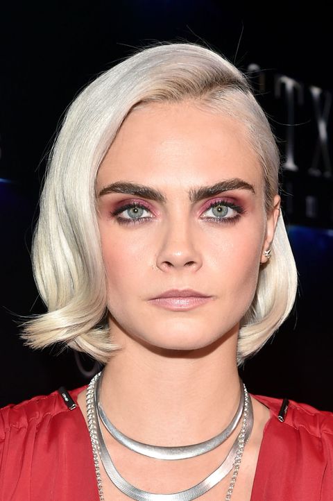 Cara Delevingne Hair Every One Of Cara Delevingne S Hair Styles