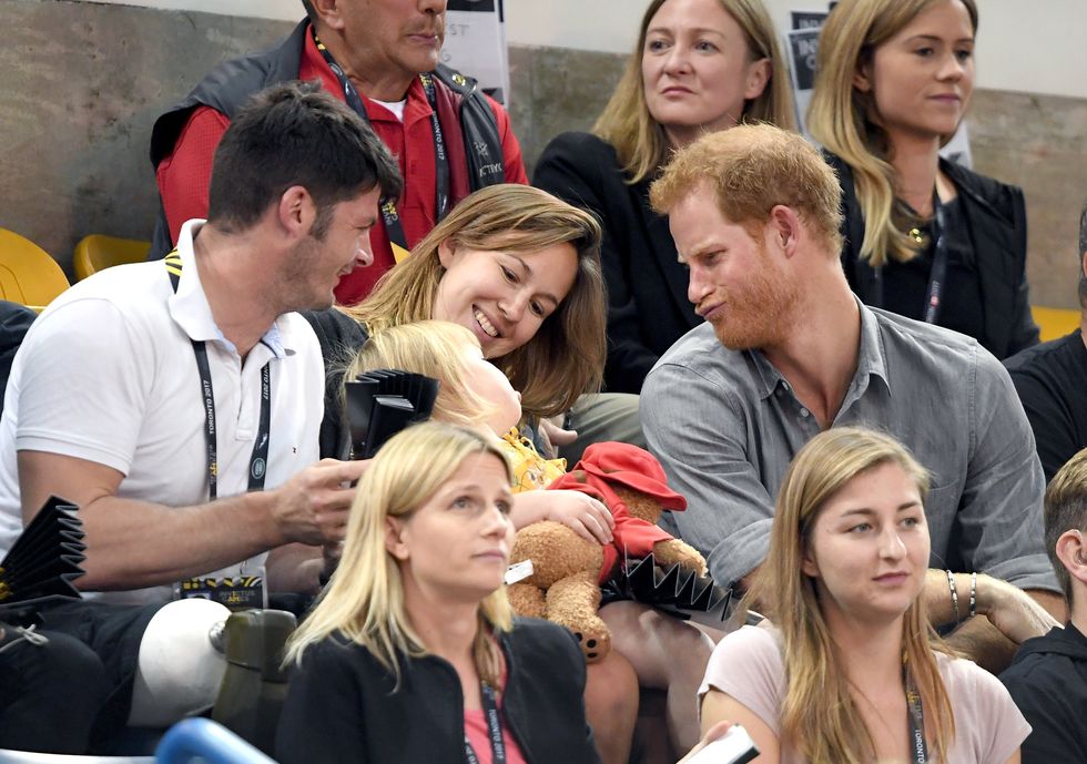 Prince Harry and toddler | ELLE UK