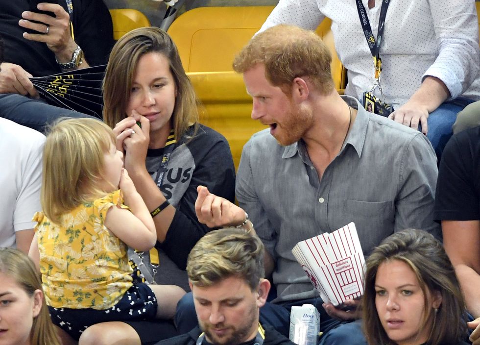 Prince harry and toddler | ELLE UK