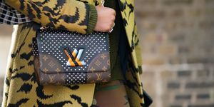 Louise Vuitton street style image fashion week
