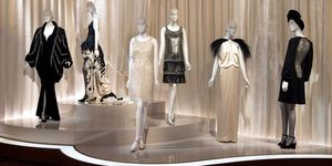 Clothing, Fashion, Dress, Boutique, Mannequin, Display window, Fashion design, Costume design, Display case, Doll, 