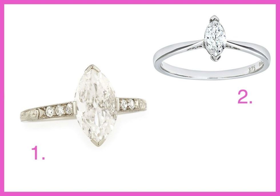 Jewellery, Body jewelry, Fashion accessory, Platinum, Engagement ring, Ring, Gemstone, Diamond, Silver, Metal, 