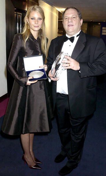 Gwyneth Paltrow and Harvey Weinstein